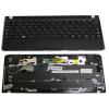 Клавиатура (KEYBOARD) для ноутбука Samsung N220 в сборке с тачпадом. Русифицированная. Цвет чёрный