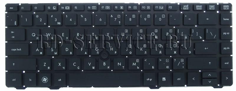Клавиатура для ноутбука HP EliteBook 8460 8460p 8560w ProBook 6460 6460b 6465b