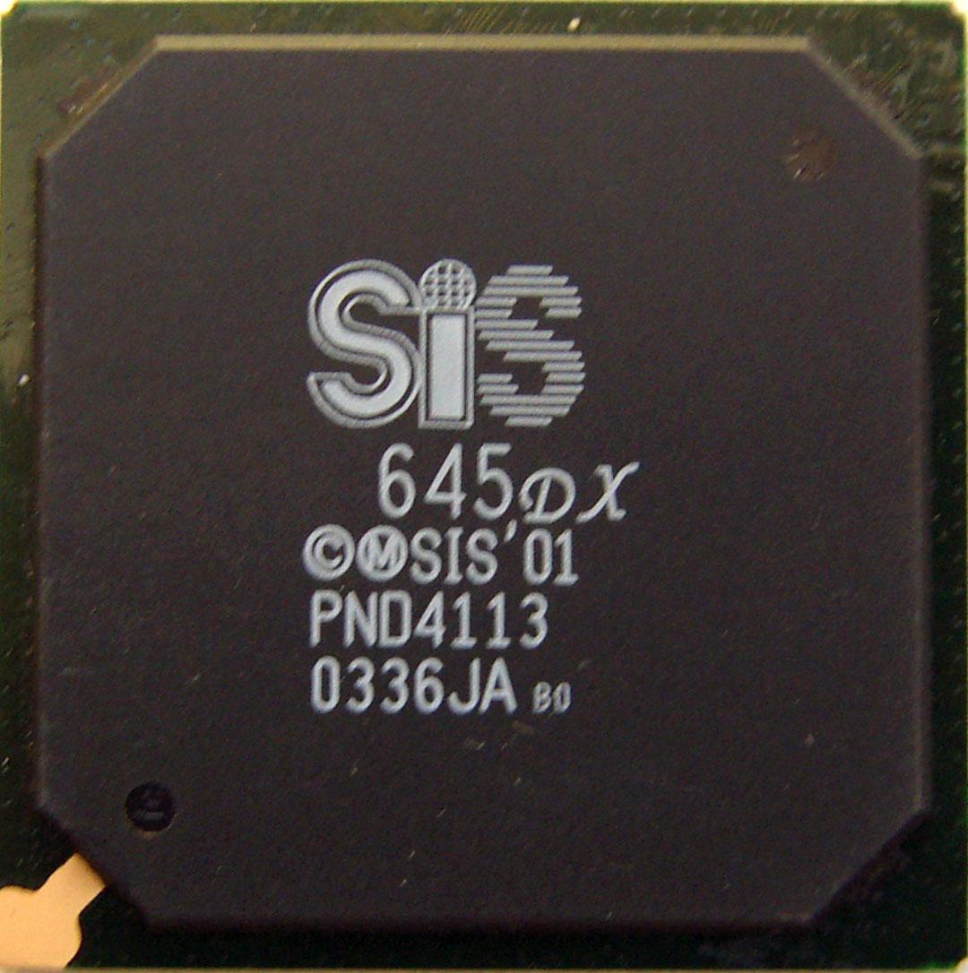 Микросхема для ноутбуков SiS 654dx (северный мост)