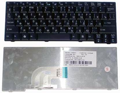 Клавиатура (KEYBOARD) для ноутбука ACER ONE 110, 150, ZG5