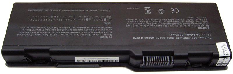 Аккумуляторная батарея для ноутбука Dell Inspiron 6000, 9200, 9300, 9400, E170, XPS M170, M1710